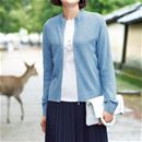 ジップアップニットブルゾン