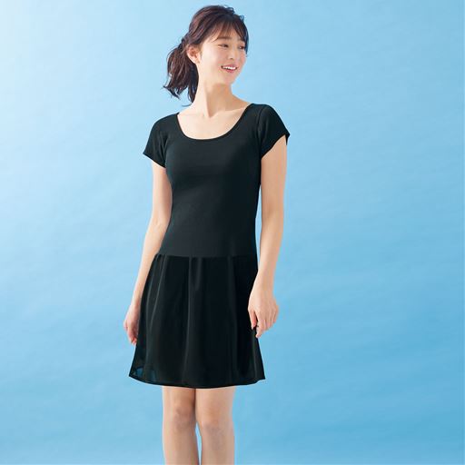 ブラック<br>S～LL身丈85cm<br>3L身丈90cm
