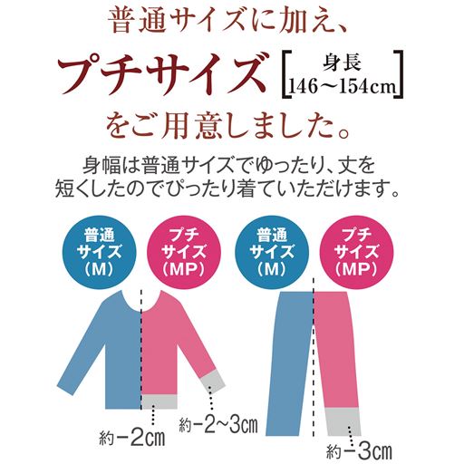 プチサイズあり!