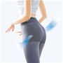 パンティ部メッシュ仕様でお尻まわりのムレを軽減。するレギンス。(7分丈)