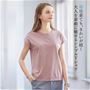 シルクローズ着用例<br>毎日着ても、きれいが続く。大人を素敵に魅せるシンプルTシャツ。