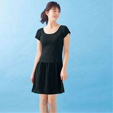 汗取りパッド付き切替スリップ(スマートドライ&reg;)/さらっと気持ちいい吸汗速乾