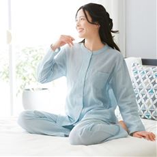 お手入れ簡単なダブルガーゼパジャマ