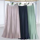 シフォンジョーゼットプリーツスカート