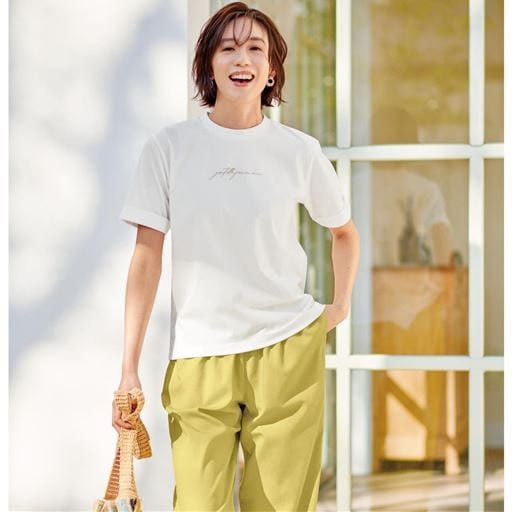 大人ロゴTシャツ(UVケア・接触冷感・洗濯機OK)