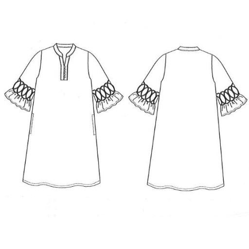 フロント・バックイラスト