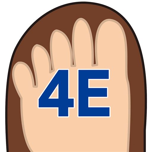 足先ゆったり幅広4E