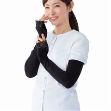 手元綺麗なレース付きUVアームカバー
