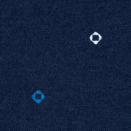 ネイビー 柄アップ