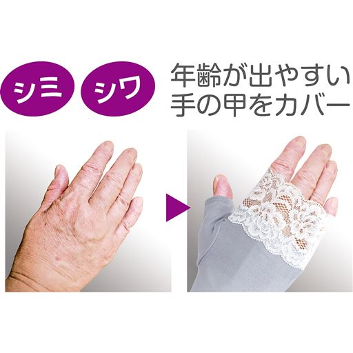 シミ シワ 年齢が出やすい手の甲をカバー