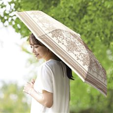 晴雨兼用 まるで木陰な折りたたみ傘