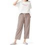 ソフトブラウン 着用例<br>※Tシャツ:NH-1141