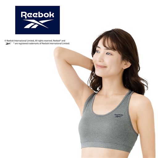 カップ付きハーフトップ(Reebok)