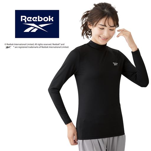 ハイネック長袖Tシャツ(Reebok)