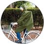 自転車運転時にも コーディネート例