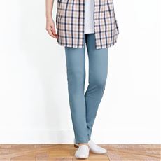夏のニットデニムスキニーパンツ(スマートニットジーンズ)(人気商品・吸汗速乾・洗濯機OK)
