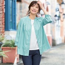バンセルクール シャーリングシャツ(UVカット・接触冷感・吸汗速乾・抗菌・洗濯機OK)
