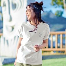綿100%ロゴTシャツ(綿100%・接触冷感・洗濯機OK)