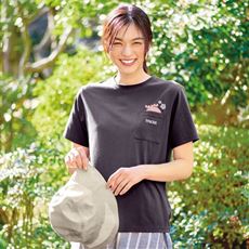 ひょっこりエルクレギュラーTシャツ(moz)(洗濯機OK)