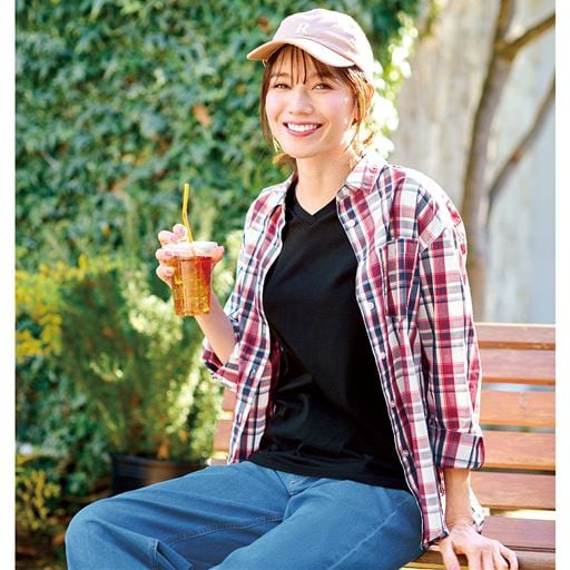 UVケア綿混レギュラーシャツ(UVカット・洗濯機OK・洗濯後シワになりにくい)