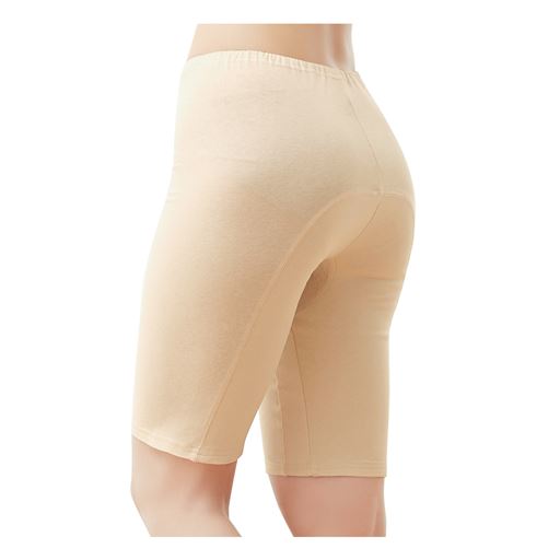 汗ばむ季節の汗ジミや肌のお悩みに。綿100%の汗取り5分丈パンツです。