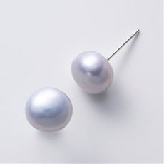 10mm淡水パールピアス