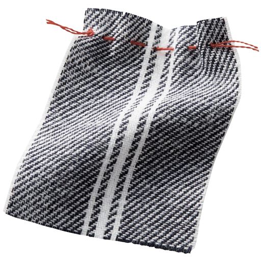 B(ネイビー×オフホワイト)