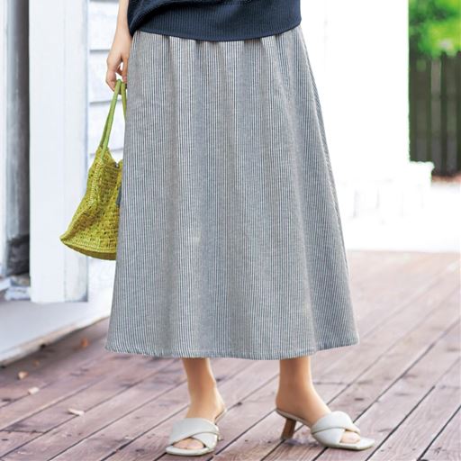 A(ネイビー×ベージュ)