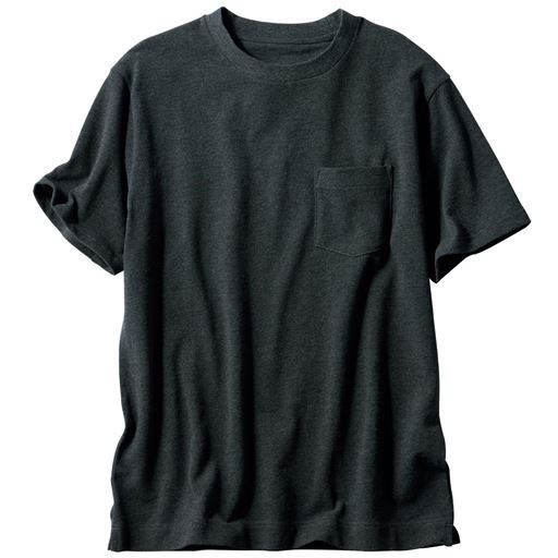 綿100%カノコクルーネックTシャツ(半袖)