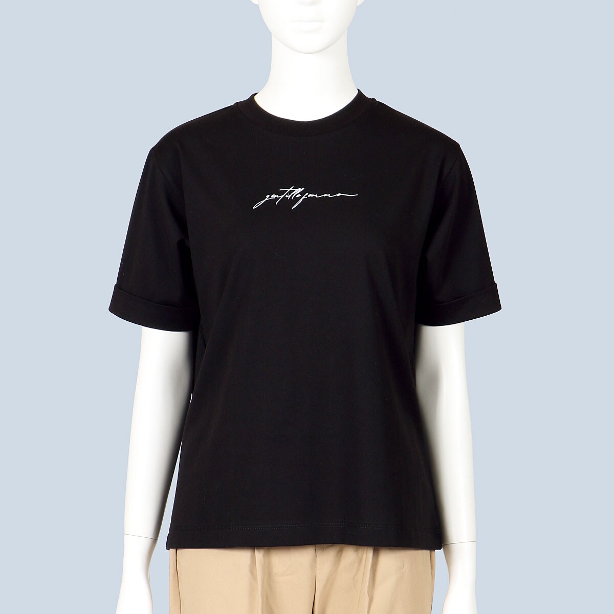 大人ロゴTシャツ(UVケア・接触冷感・洗濯機OK) - ファッション