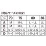 〈対応サイズの目安〉