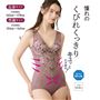 4段階の引き締めパターンとサイドの大きな裏あてで、憧れのくびれくっきり!ウエストが引き締まり、スタイル良くやせ見え。<br>普通サイズ(目安身長154～162cm)から、長身サイズ(目安身長162～170cm)の方まで、豊富なサイズをご用意しています。