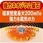 強力な磁気の力でコリの改善、血行の改善を促します