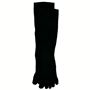 ブラック(ふくらはぎ30～42cm、足首19～25cm)※ふつうタイプ