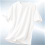 消臭(※)機能付き!綿100%男女兼用サイズのTシャツ。<br>オフホワイト