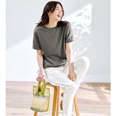 大人ロゴTシャツ(UVケア・接触冷感・洗濯機OK)