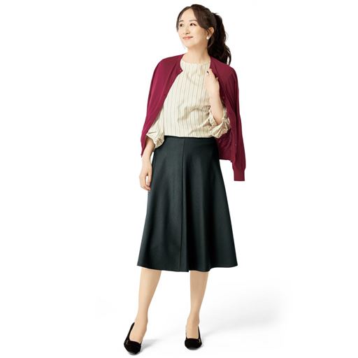 ブラック 65cm丈 コーディネート例