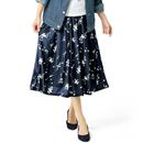 ジャージフレアスカート