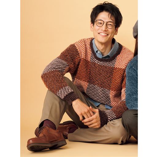 オレンジ系 コーディネート例