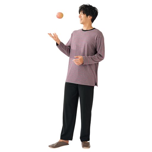 レッド系コーディネート例