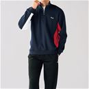 切替ハーフジップトレーナー（フィラ）