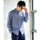 発熱ツイル・無地ボタンダウンシャツ