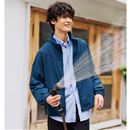 はっ水・裏メッシュストレッチブルゾン