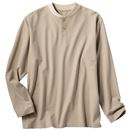 さらっと素材ヘンリーネックＴシャツ（長袖）