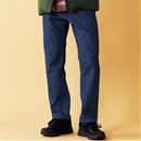 ストレッチ・裏フリースジーンズ