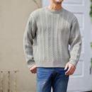 ケーブルクルーネックプルオーバー