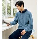あったかフリースハーフジップパジャマ（男女兼用）