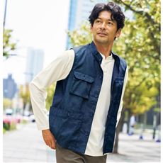 ストレッチ・マルチポケットベスト