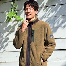 ボアフリースブルゾン