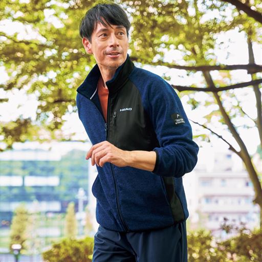 軽くて暖かなフリースジャケット(ヘッド)